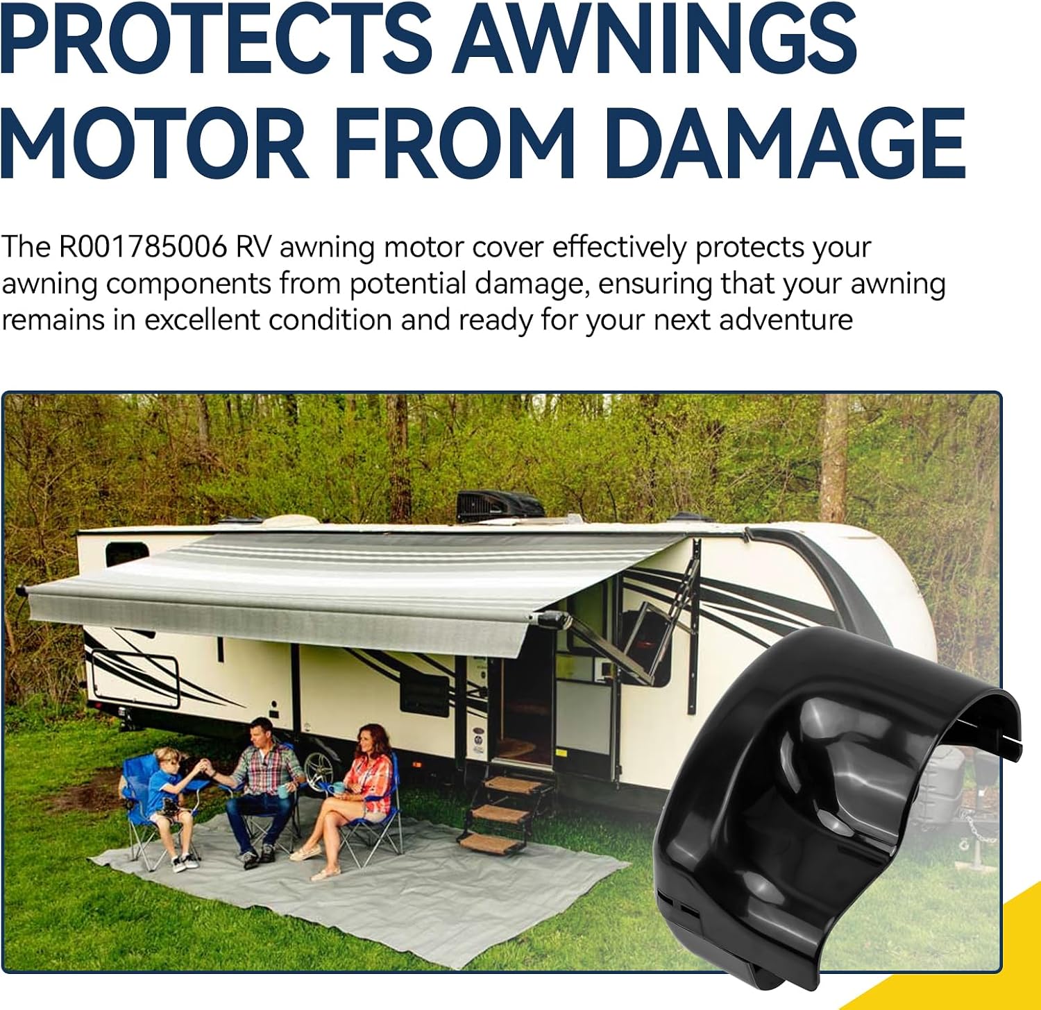 R001785006 RV Awning Motor Cover Kit for Carefree of Colorado Awning Parts