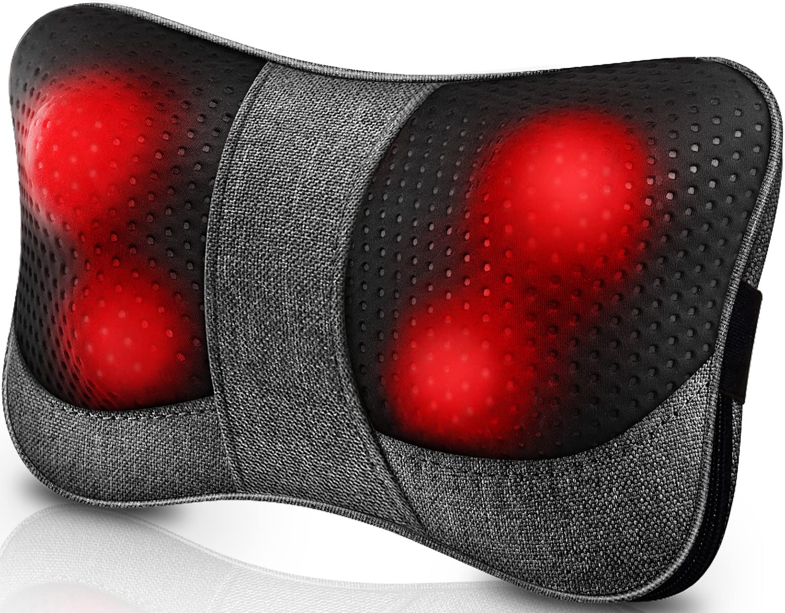 Back Massager with Heat, Gifts for Christmas, New Year, Mother’s Day, Father’s Day, Birthday, Shiatsu Neck Massager Shoulder Massager, Back Neck Massager for Back Pain Neck Pain, Massage Sore Muscles
