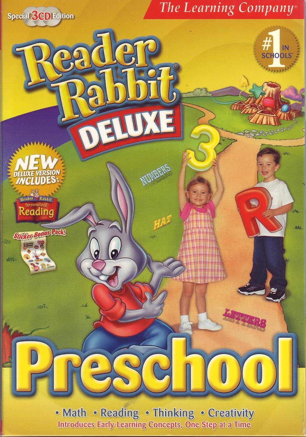 Amazon.com: Reader Rabbit Preschool Deluxe 3-CDs
