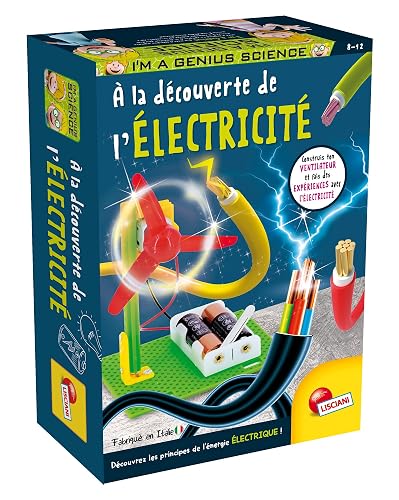 Lisciani - I'm A Genius - Descubriendo la Electricidad para niños a Partir de 8 años