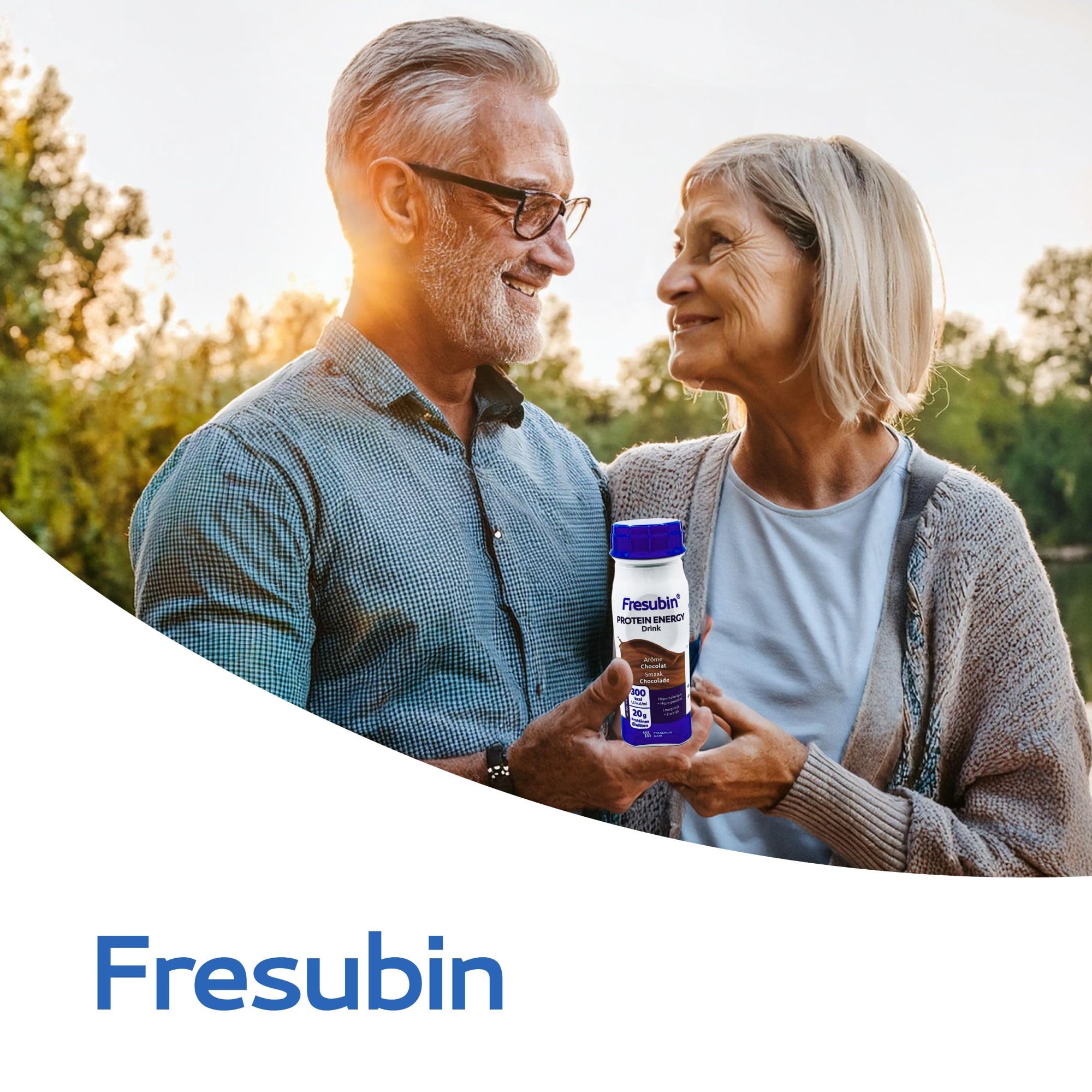 Fresubin PROTEIN ENERGY Drink Schokolade 24x200ml- Hochkalorische Trinknahrung mit 20g Eiweiß von Fresenius Kabi, 300 kcal pro Flasche, glutenfrei, ideal bei Mangelernährung und erhöhtem Proteinbedarf