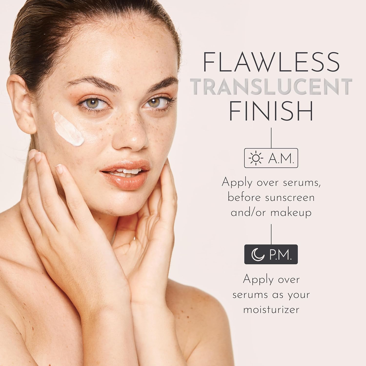 GERI G. Skin Reboot, 1.5 oz - All-In-One Water-Resistant Face Moisturizer, Face Primer, Cosmetic Enhancer, & Night Cream - Patented Skincare with MACROMARINE 5® - Clean Beauty, Cruelty-Free