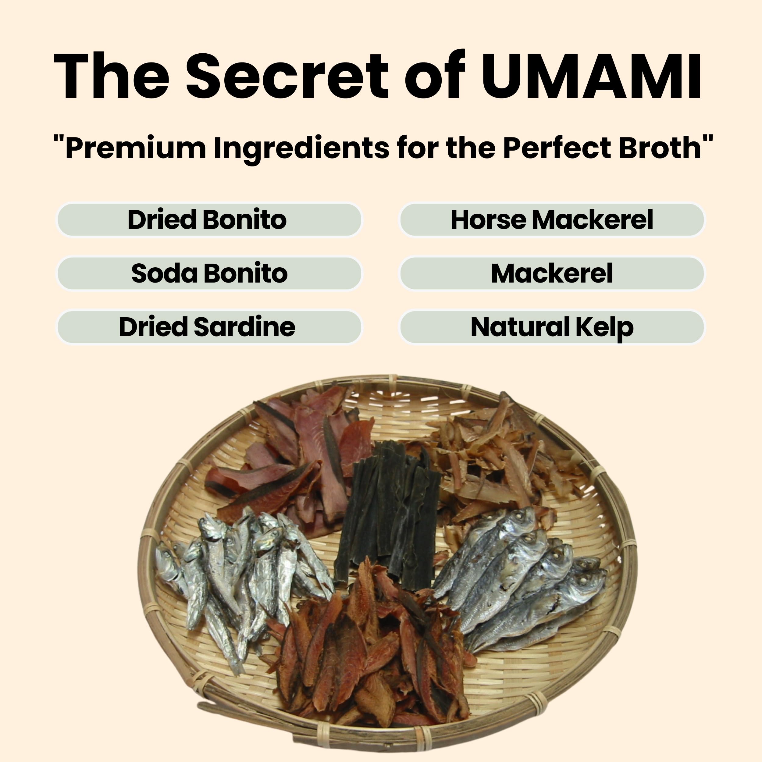 Matcharl Japanese Dashi Stock 20 Packets – 400-Year Legacy Authentic Katsuobushi (Dried Bonito) | All-Natural, Non-GMO, No MSG, No Salt | Premium Umami Broth for Miso Soup, Ramen & Healthy Cooking | Made in Japan 10g × 20packs 7.05 oz