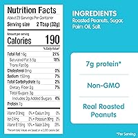 Vista 2 de SKIPPY Mantequilla de Maní Natural Cremosa, Frasco de 26.5 oz