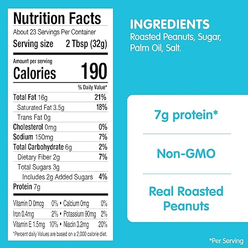 Miniatura 6 de Skippy Mantequilla de maní natural, cremosa, 26.5 onzas
