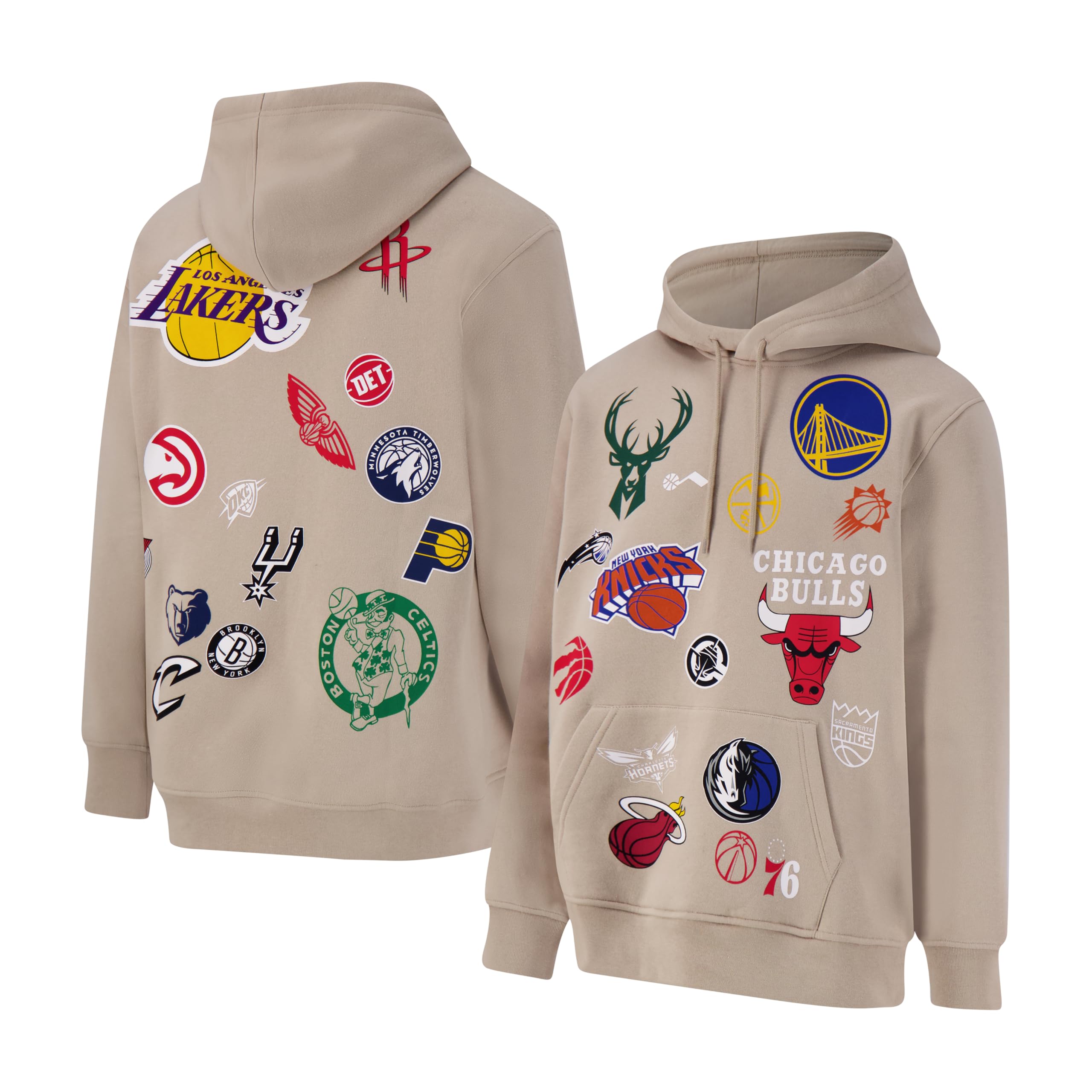 Ultra Game Sudadera con capucha oficial de la NBA para hombre