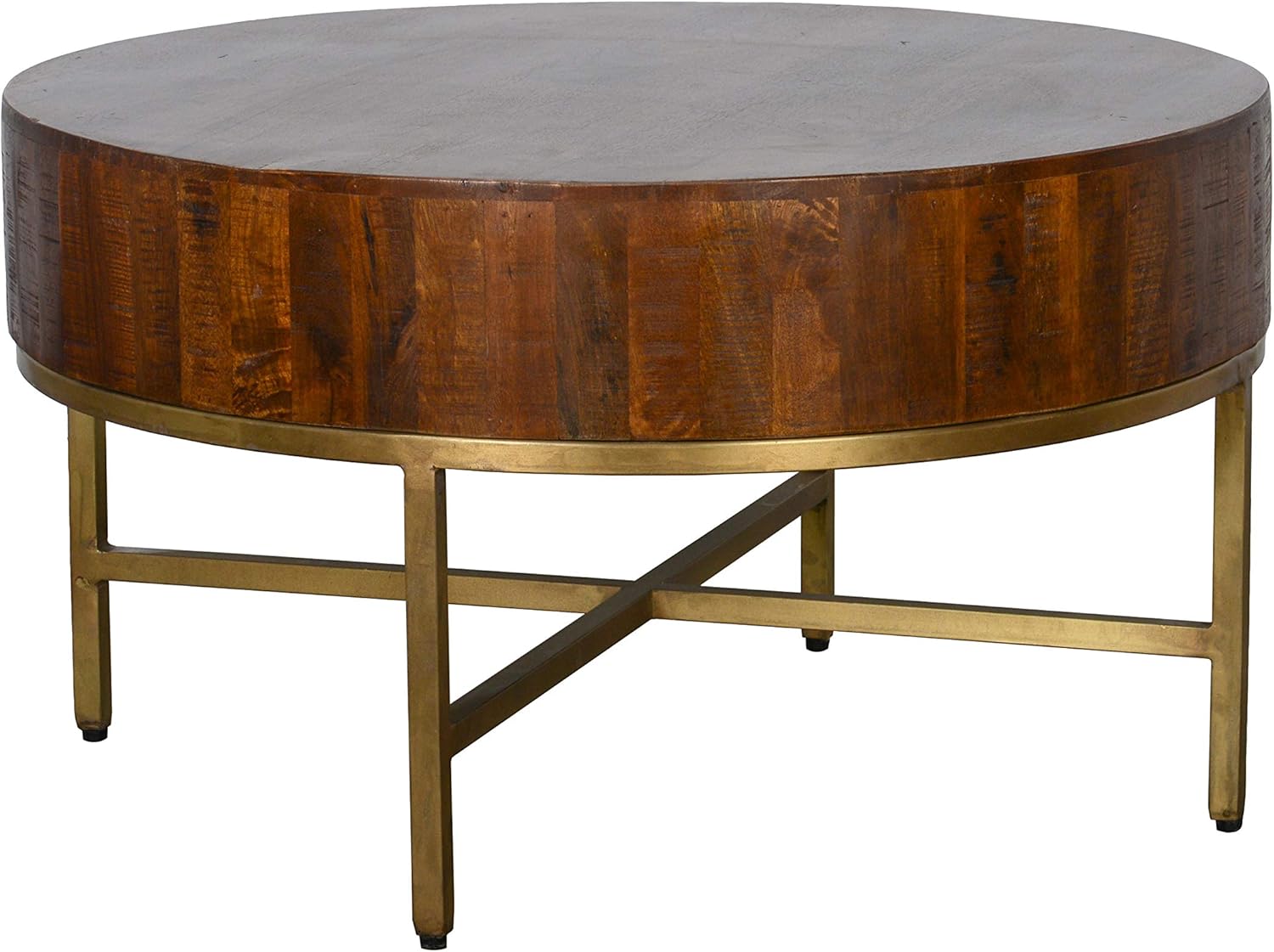 Kosas Home Montreal Coffee Tables, MultiBrown Finish top