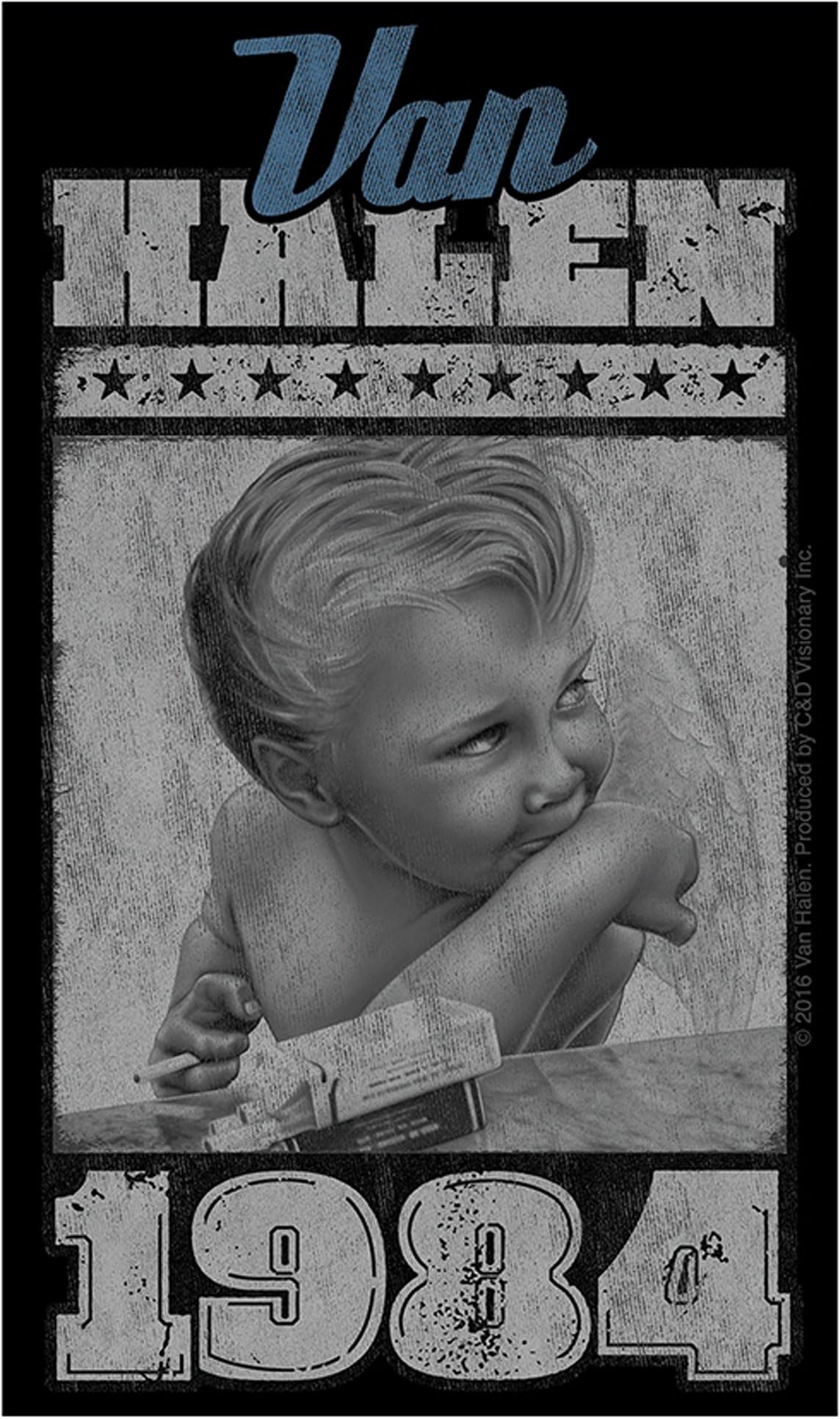 Officially Licensed Original VAN HALEN 1984, Artwork, 3.25" x 5.5"- Sticker DECAL