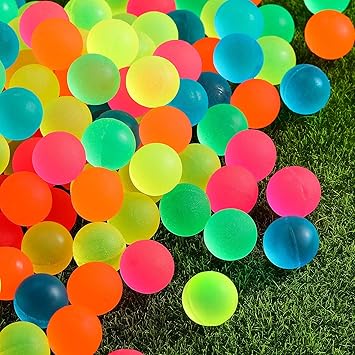 120 Pieces Bouncy Balls - Colorful Bouncing Balls Bulk Party Bag Filler, 0.88 Inches in Diameter for Party Favors, Bag Stuffers, Fun, Gift, Prize