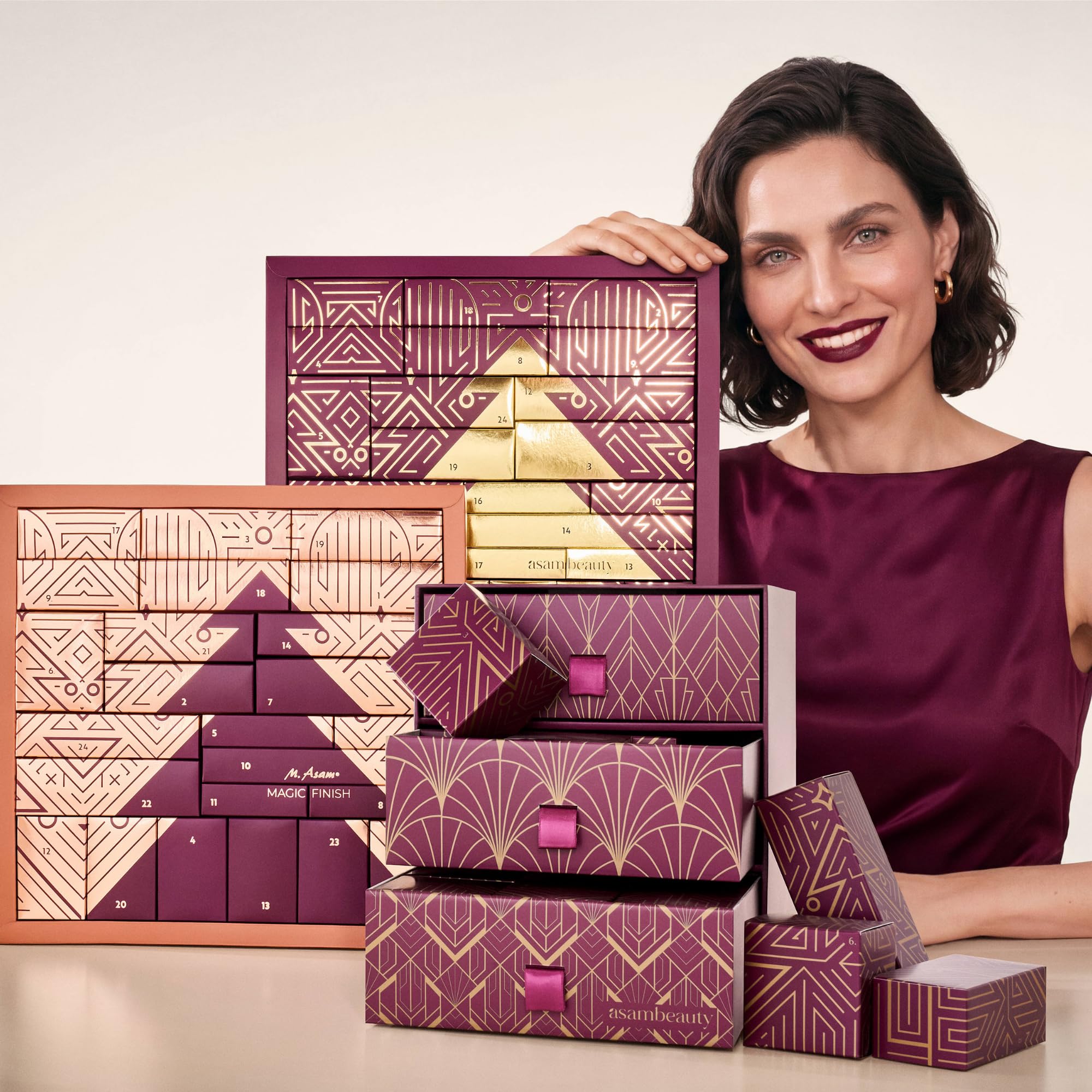 M. Asam Magic Finish Adventskalender 2026 (24-teilig) | Adventskalender Beauty Mit 24 Beauty Produkte, Make Up Set, Beauty Box Adventskalender Frauen Und Weihnachten Adventskalender