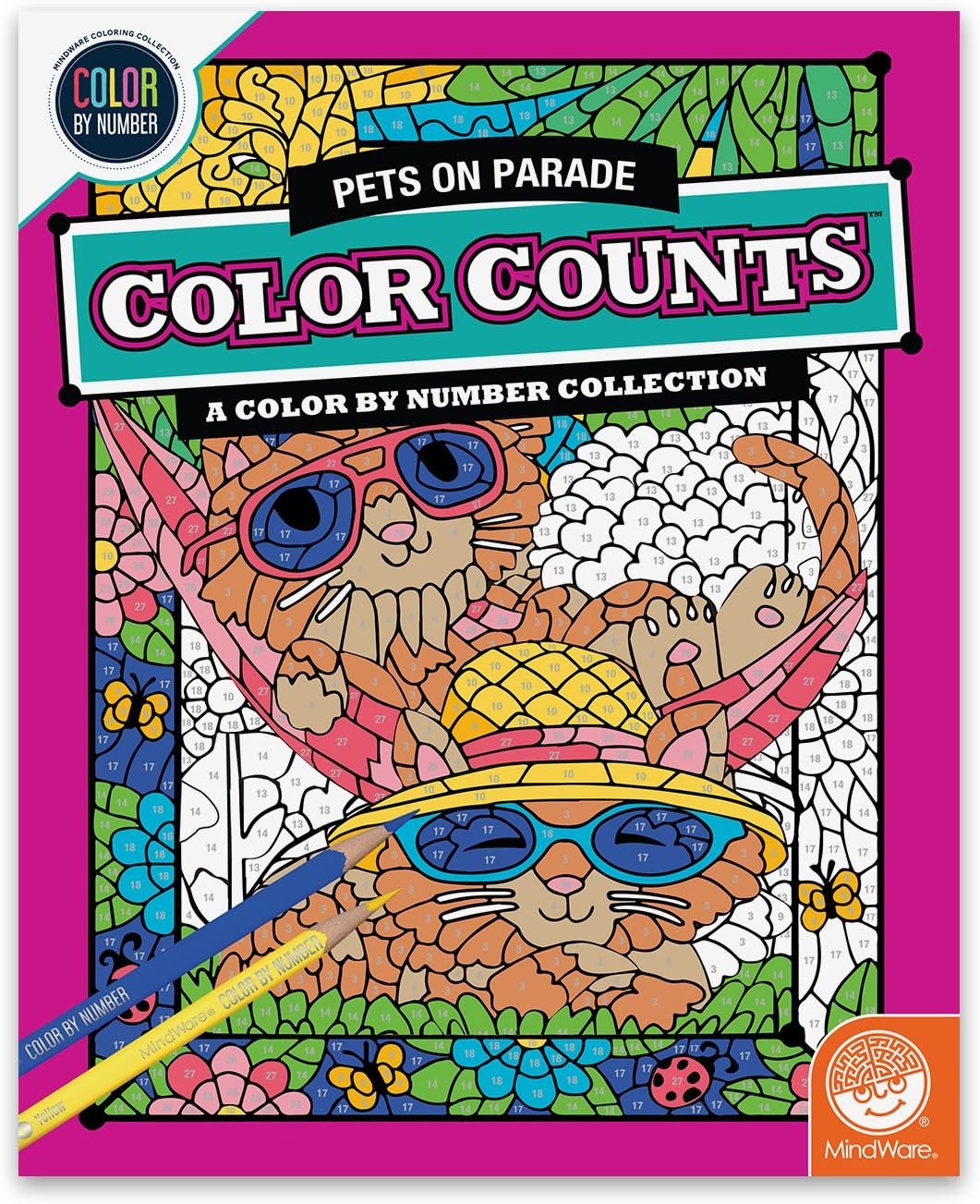 Colour By Number Counts (Pets on Parade)