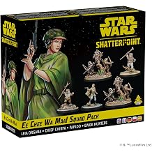 Atomic Mass Games Star Wars Shutter Point E-Chi Ma! Squad Pack - Desktop Miniature Game Strategy Game for Kids and Adults Ages 14+ for 2 Play, 90 Minute Play Time