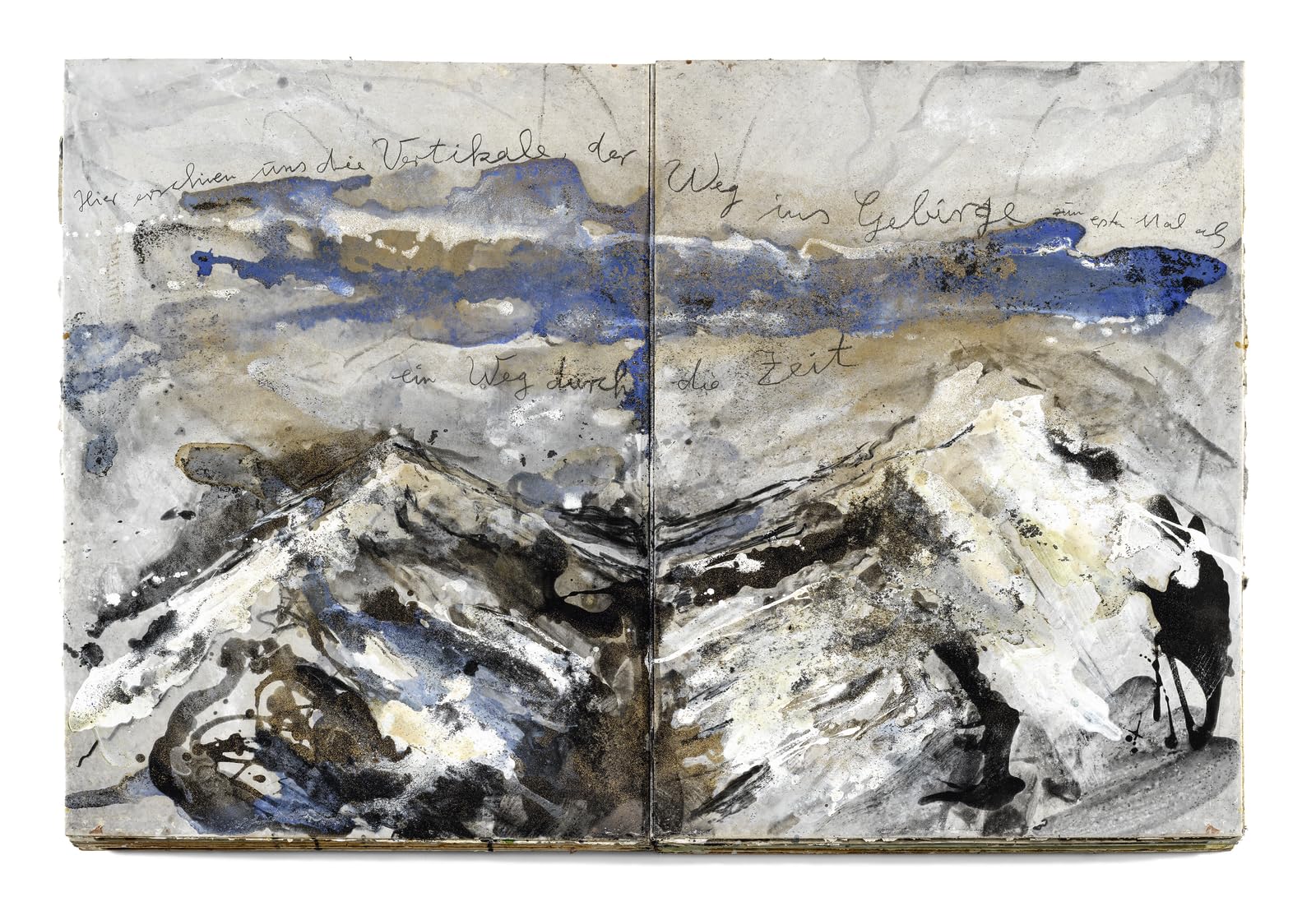 Unter einem Zuckerhimmel: Balladen und Gedichte. Illustriert von Anselm Kiefer