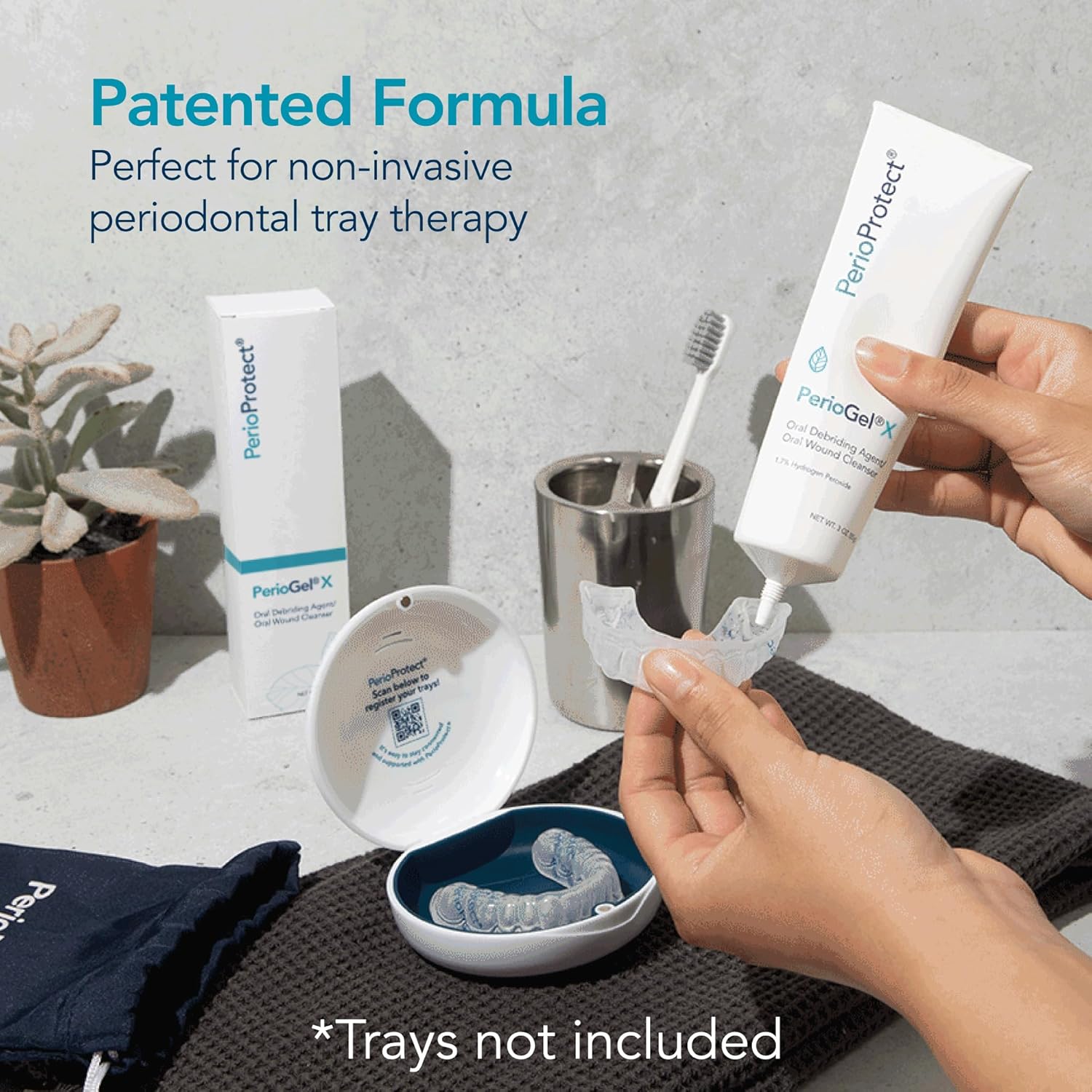 PerioGelX | Periodontal Treatment for Teeth | Promotes Teeth Whitening (3 oz.)