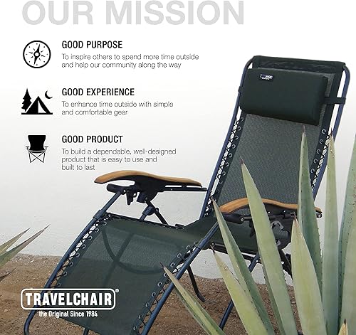 Miniatura 5 de Travel Chair 218922 - Silla Lounge Lizard Black