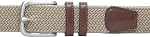 Amazon Essentials mens Stretch Woven Braid Belt