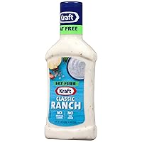 Vista 8 de Kraft Fat Free Classic Ranch Dressing (16 oz Bottles, Pack of 6)