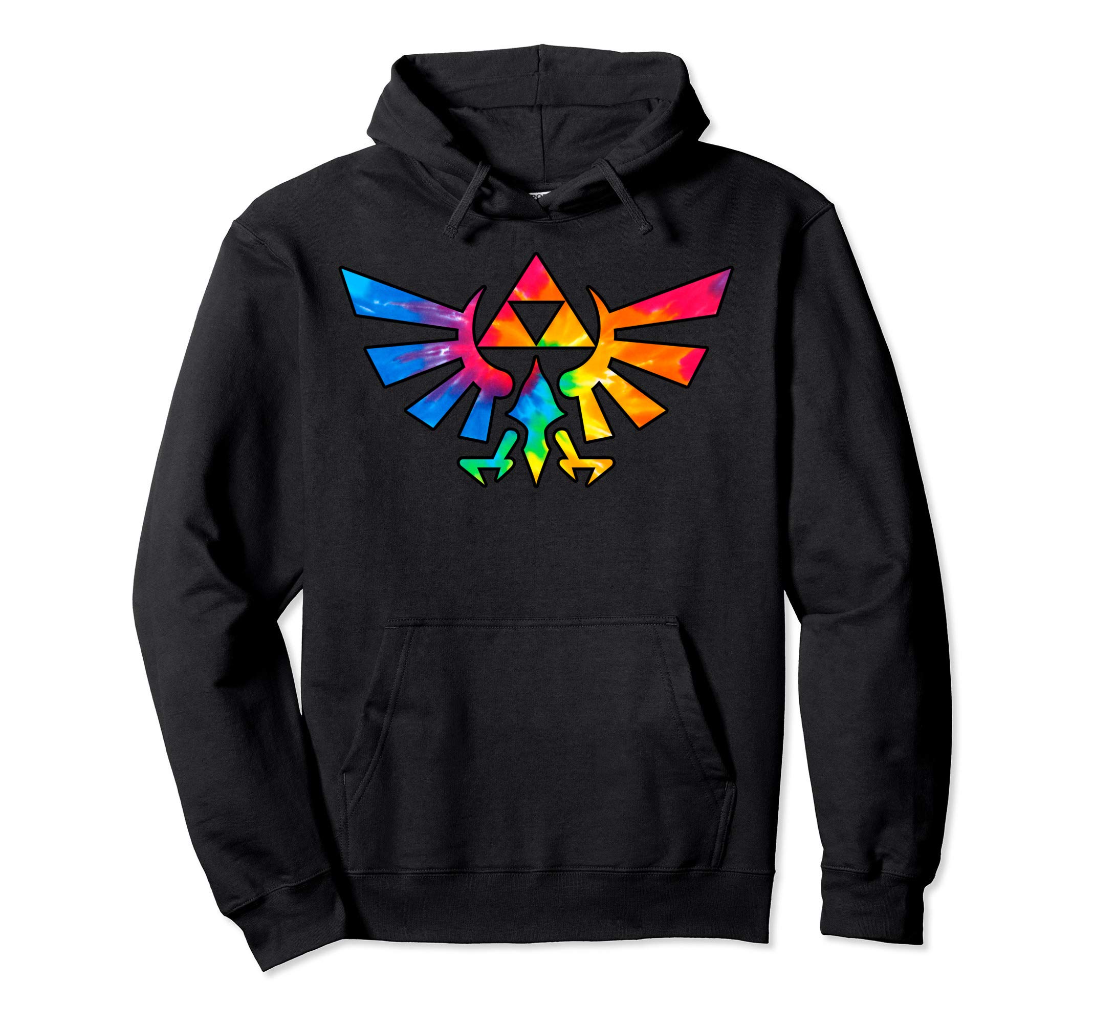 The Legend of ZeldaTriforce Symbol Tie Dye Pullover Hoodie Pullover Hoodie