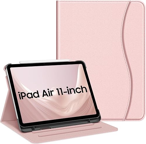 Vista 31 de Fintie Funda para iPad Air de 11 pulgadas M3 (2025) / M2 (2024), iPad Air de 5ª (2022) / 4ª generación (2020) de 10.9 pulgadas, funda protectora
