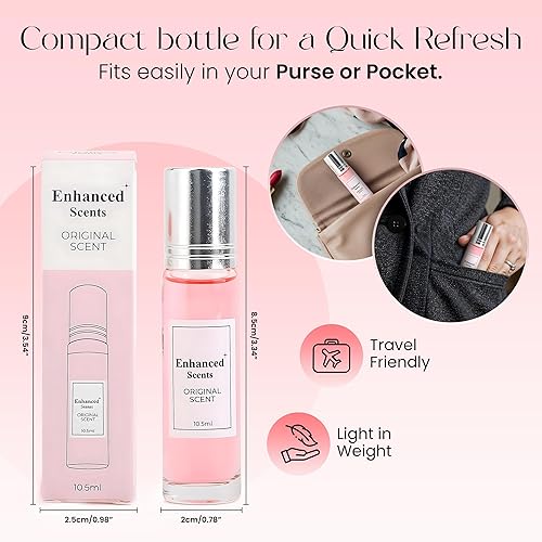 Miniatura 4 de Enhanced Scents Perfumes originales de feromonas enrollables para mujer, fragancias versátiles e irresistibles, aceites de perfume de larga duración
