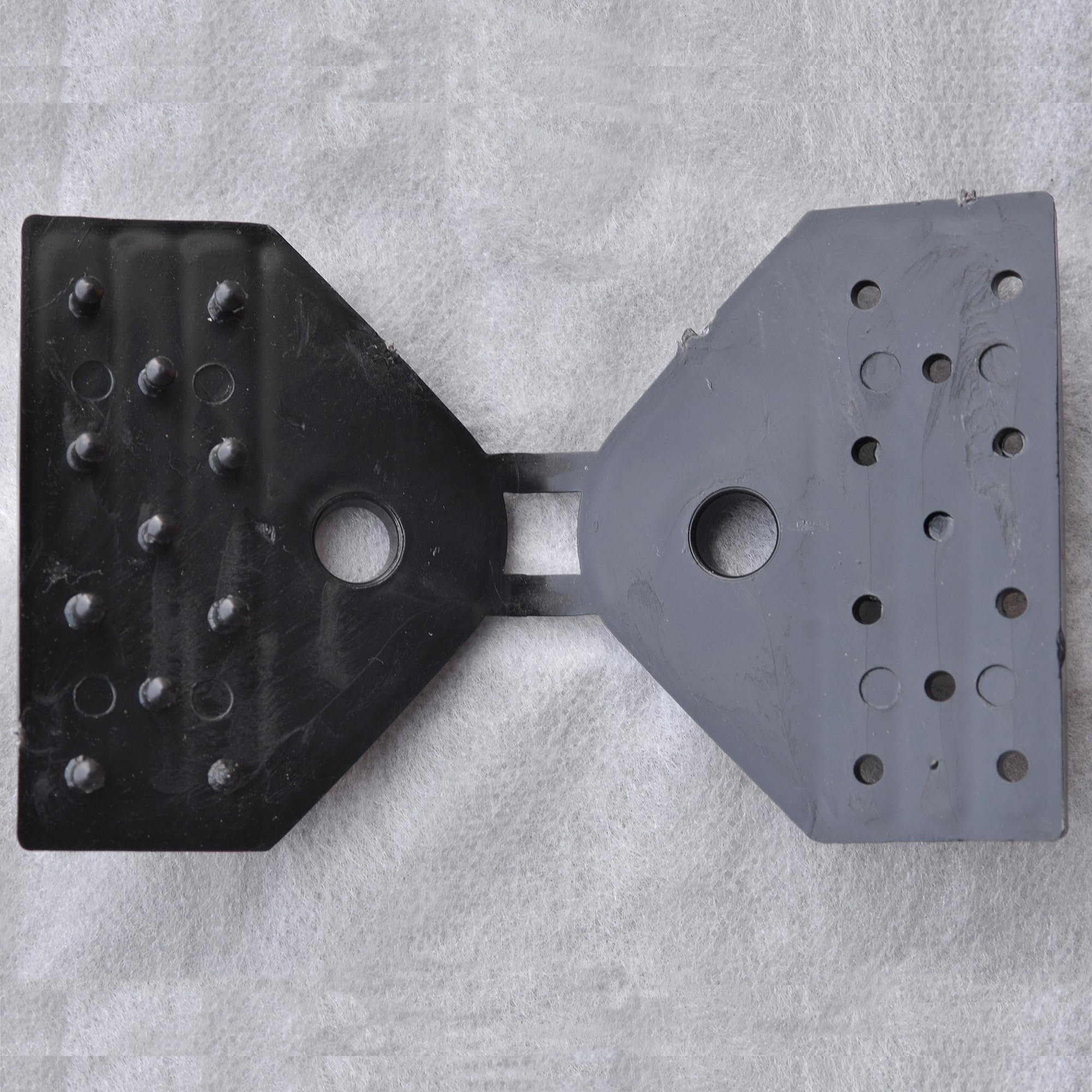 Tenax Clips Malla 5 cm (Caja de 500 Unidades) Negro, Clips para la Fijación de Las Mallas Tejidas, Apantalladoras y Sombreadoras