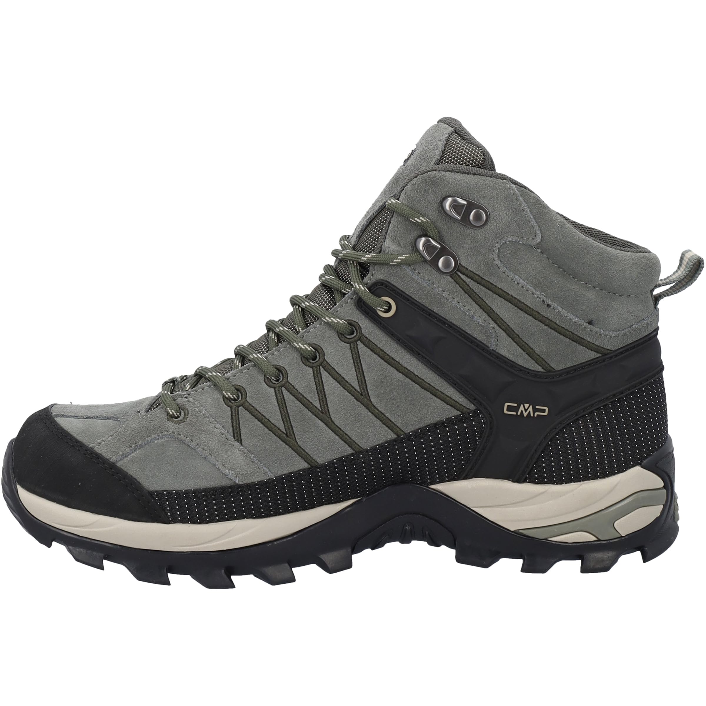 CMP Herren Rigel MID WP Schuhe, Avocado-Pine, 47