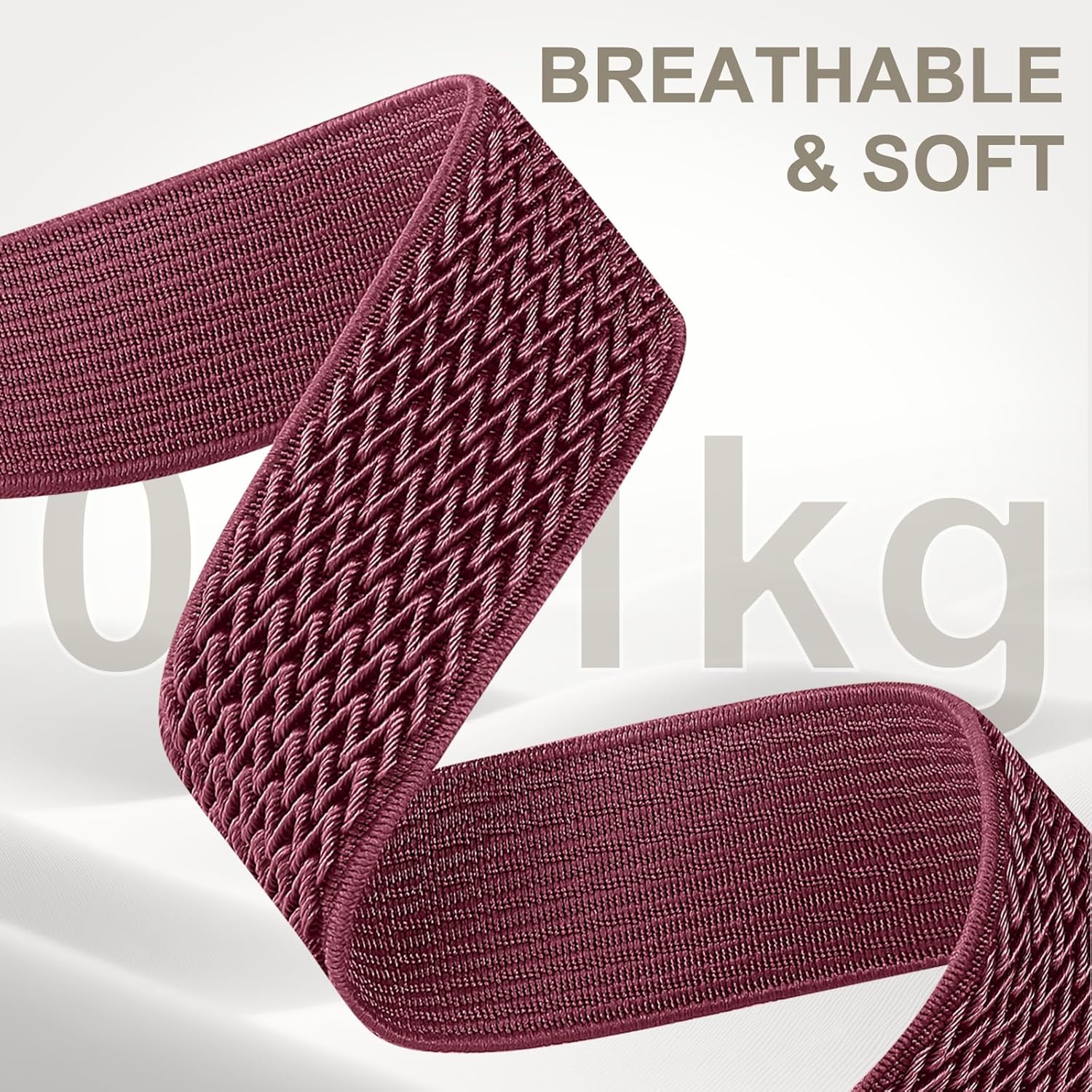 8-Pack Braided Stretchy Band Compatible with Samsung Galaxy Watch 8 Band 40mm 44mm, Samsung Galaxy Watch 8 Classic 46mm for Women Men, Soft Nylon Fabric Adjustable Replacement Loop Sport Straps(Not Waterproof) - Image 5