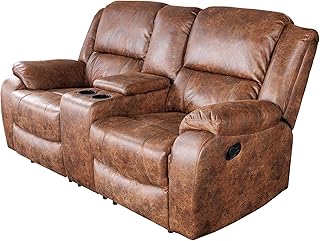 riess-ambiente.de Exklusiver 2er Kinosessel Hollywood antik braun mit Cupholder