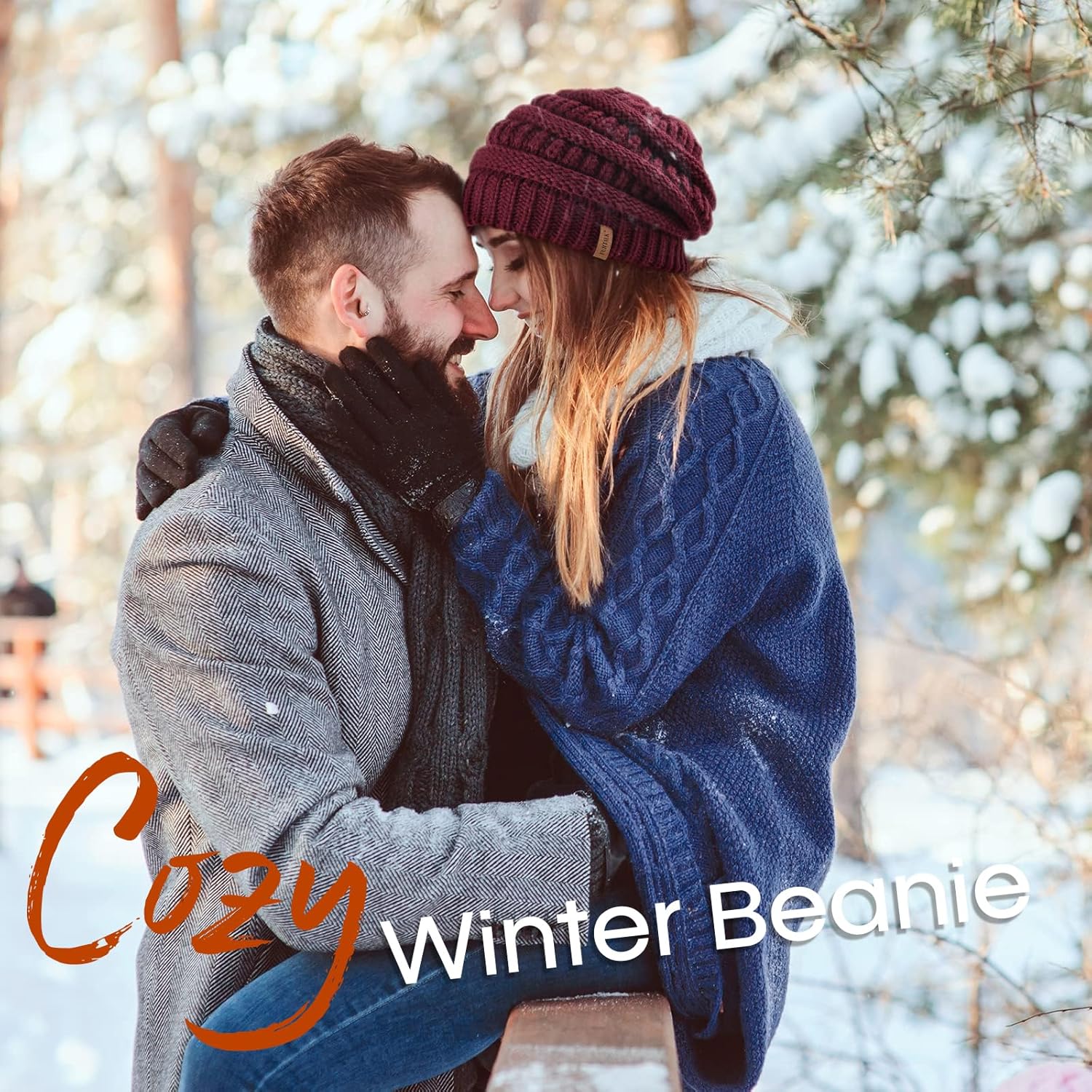 FURTALK Winter Beanie Hat for Women Satin Lined Cable Knit Chunky Slouchy Beanies Skull Warm Cap - Image 5