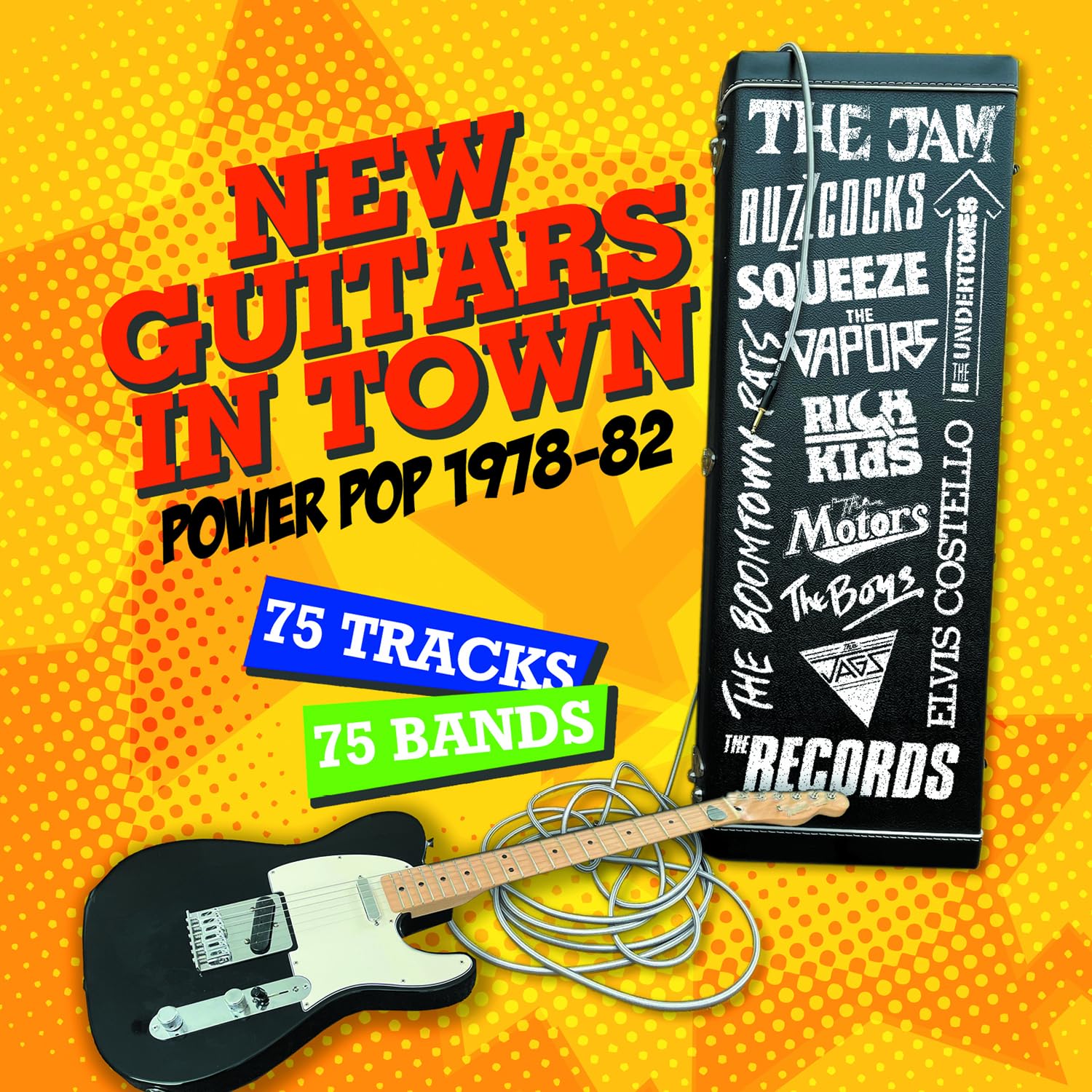 NEW GUITARS IN TOWN - POWER POP 1978-82 CLAMSHELL BOX