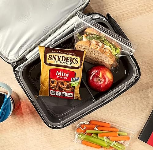 Miniatura 6 de Pretzels - Bolsas individuales de Snyders Mini Pretzels  Horneado lento y fabricado en una instalación sin cacahuete  Paquetes para llevar de tamaño