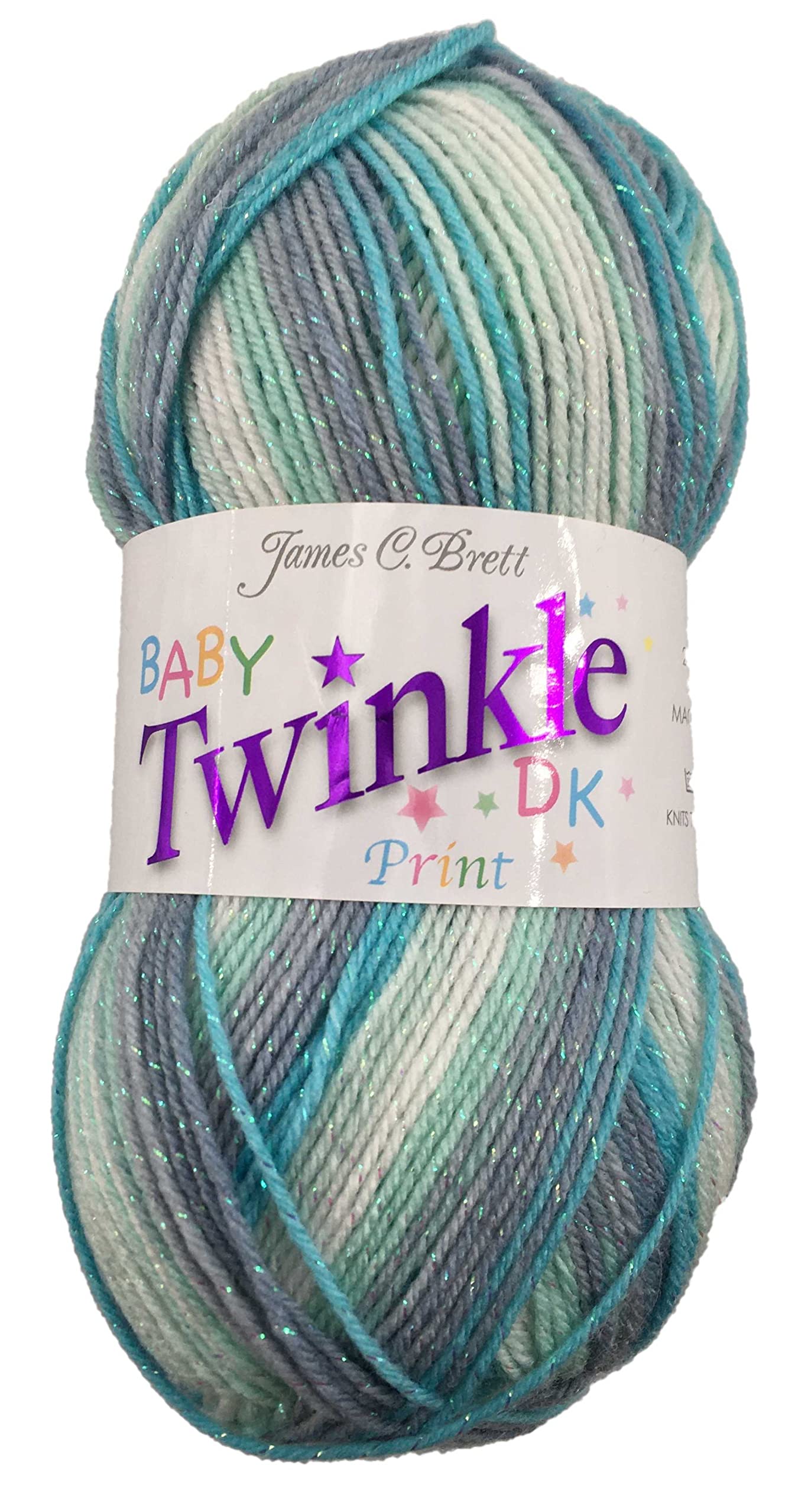 James C Brett Baby Twinkle Prints DK BTP34 100g