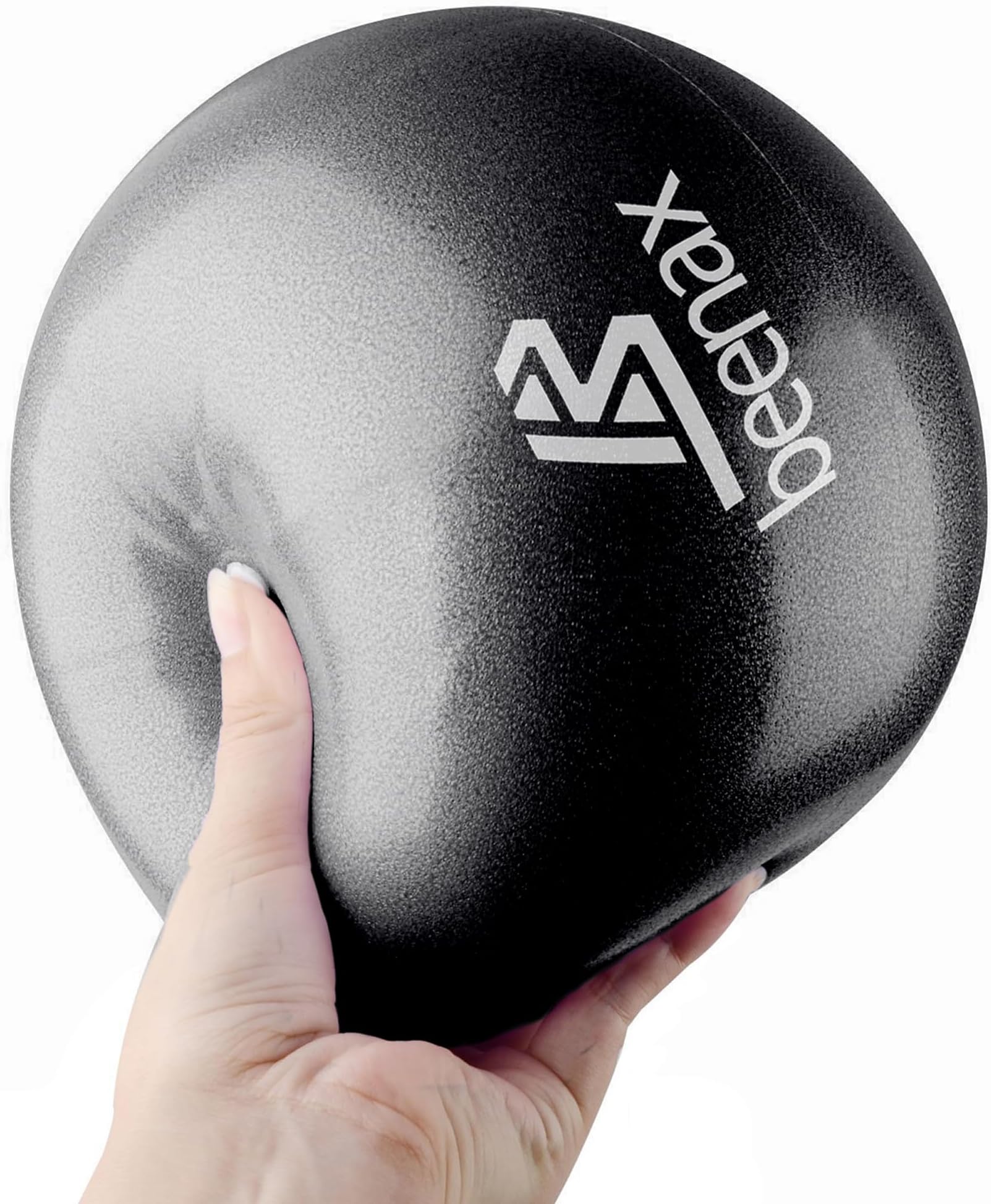 Beenax 23cm Soft Pilates Ball - 9 Inch Exercise, Mini Barre, Gym Ball - Perfect for Yoga, Pilates, Core Training, Physical Therapy and Balance (Home & Gym & Office)