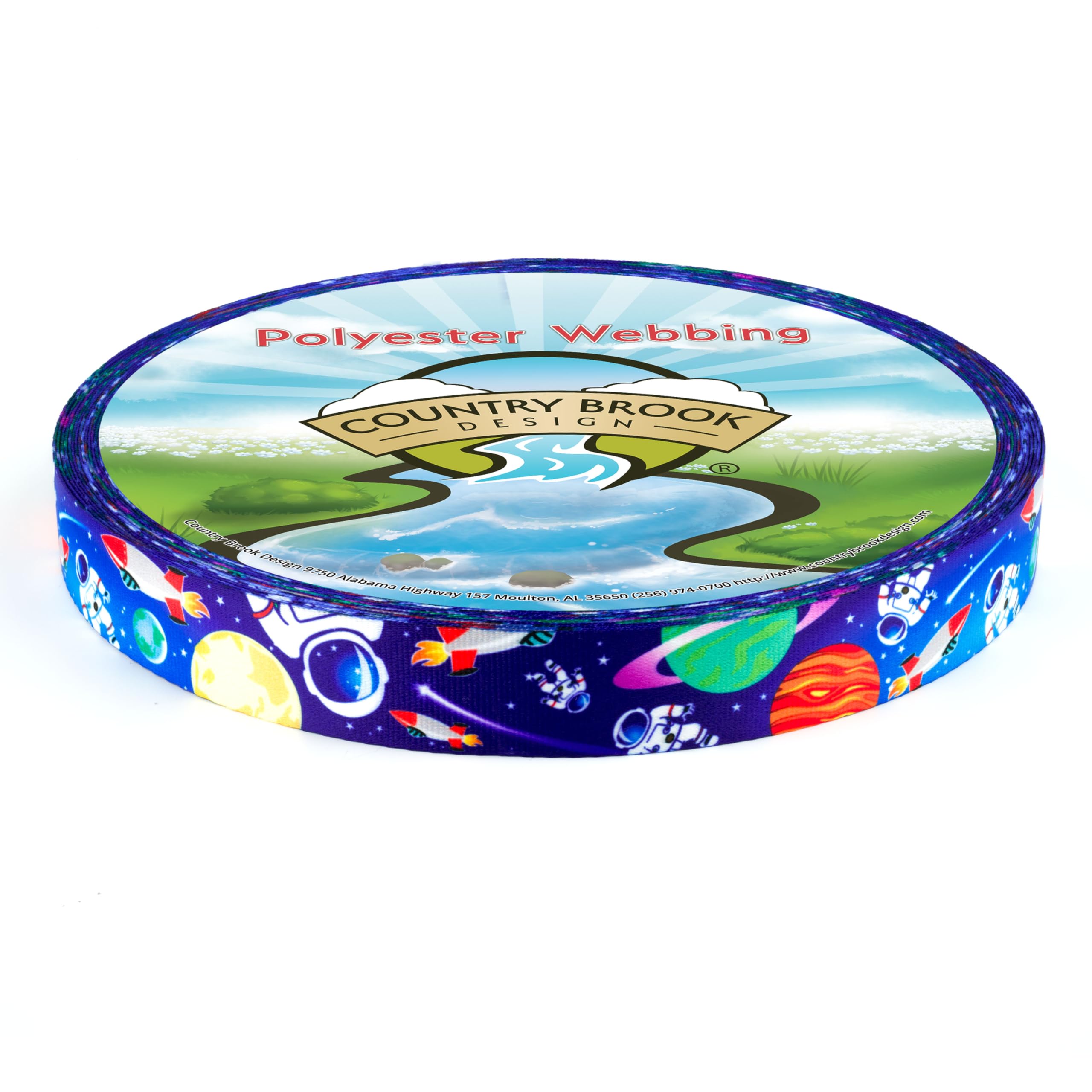 Country Brook Design - Cosmic Dreams Photo Quality Polyester (1 Inch, 5 Yards)