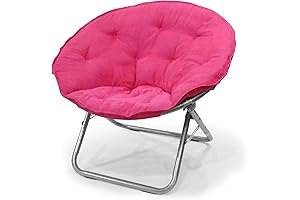 Urban Lifestyle Microsuede Pink Sacuer Chair