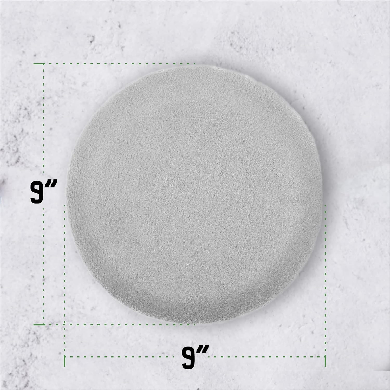 Evergreen Pet Supplies Microwavable Heating Disc for Pets - 2 Pack, X-Large, Round, Gray - Heat Discs with Washable Cover, Up to 8 Hours Warmth & No Electric Cord
