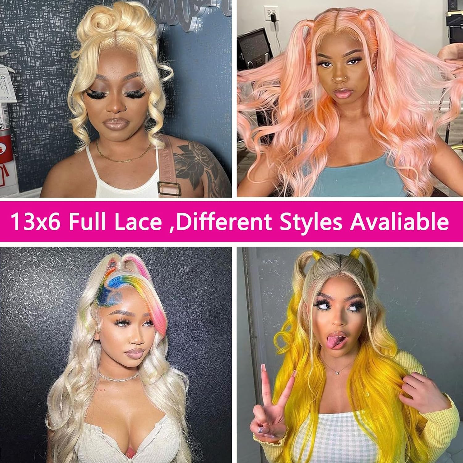 30 Inch 613 Lace Front Wig Human Hair 13X6 Body Wave Blonde Wigs Human Hair 200% Density Blonde Lace Front Wigs Pre Plucked 613 HD Lace Frontal Wigs Glueless Wig With Baby Hairs - Image 8