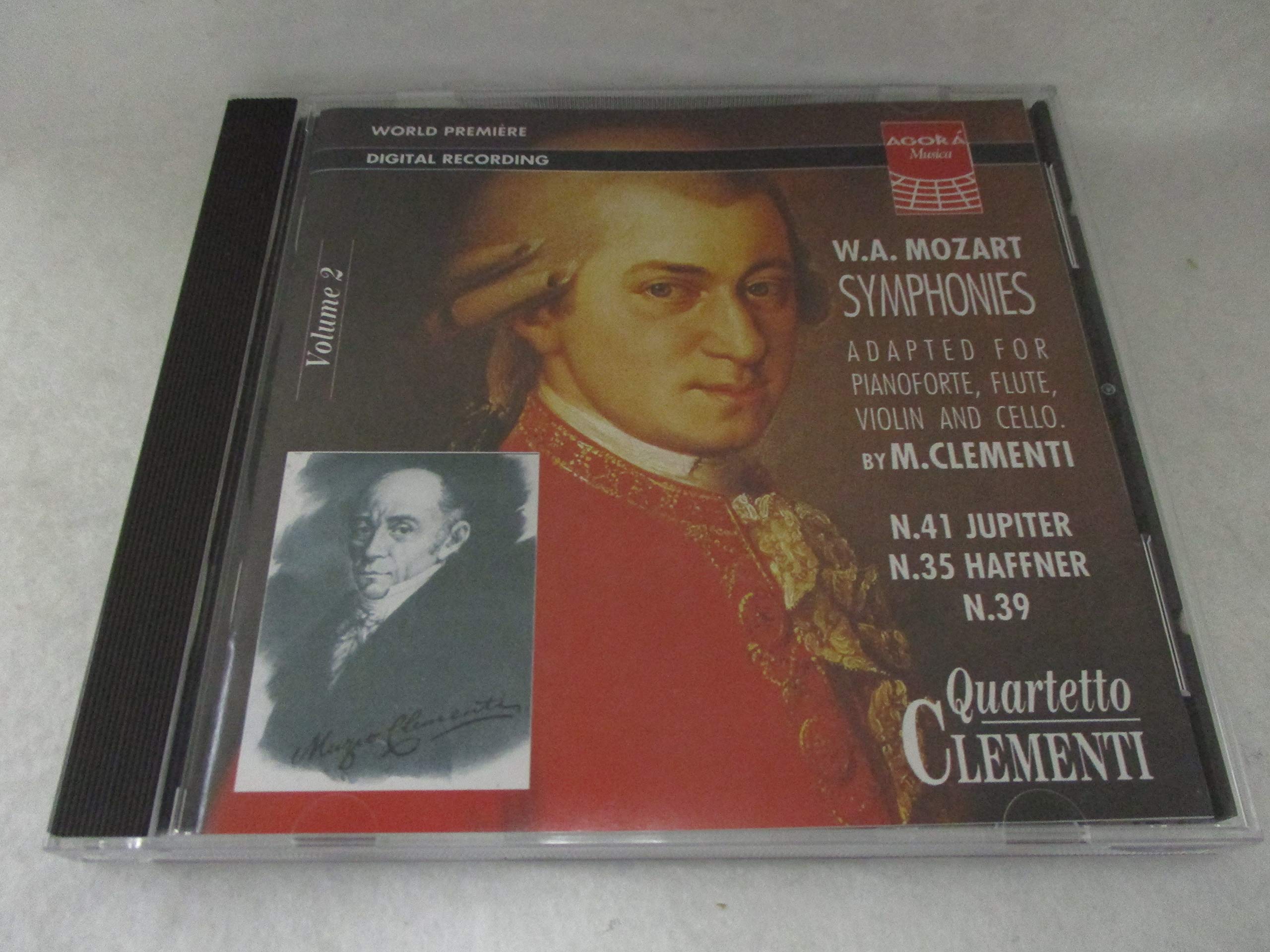 Sinfonien (Bearbeitungen für Klavier, Flöte, Violine und Violoncello von Muzio Clementi) [Audio CD]