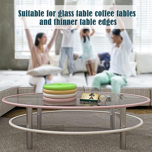 Miniatura 3 de Protectores de bordes para muebles a prueba de niños (13.1 ft), protectores de espuma en forma de U de 0.8 pulgadas de grosor para esquinas