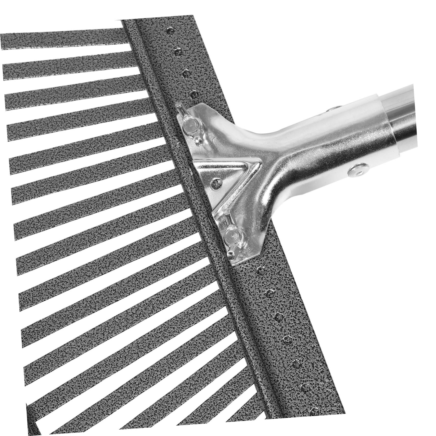 UPKOCH Rastrillo De Jardín De Metal Pequeño y Resistente con Mango De Acero para Césped Jardinería y Rastrillo para Limpieza De Jardín