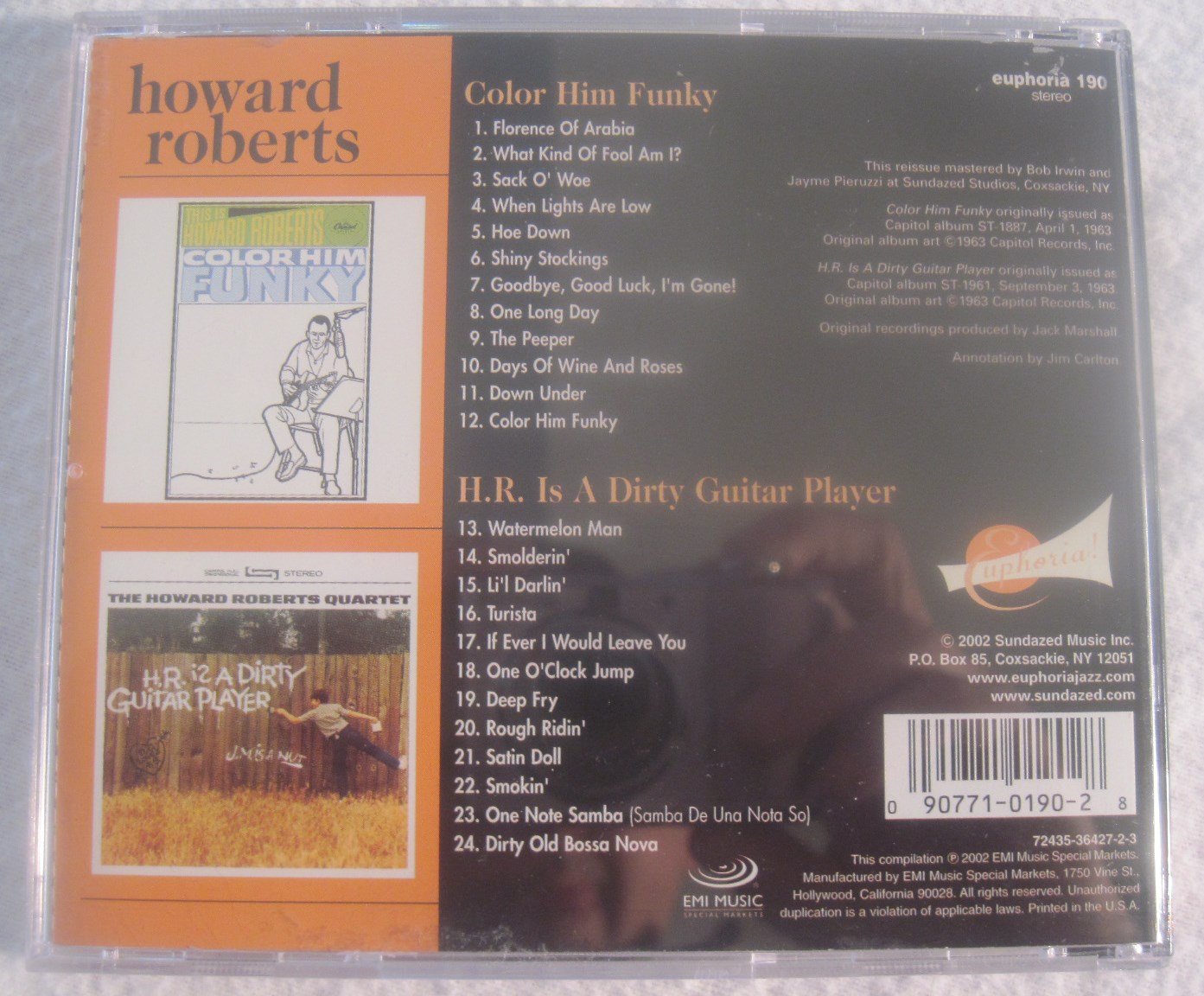 Color Him Funky/H.R.Is a Dirty Guitar Player