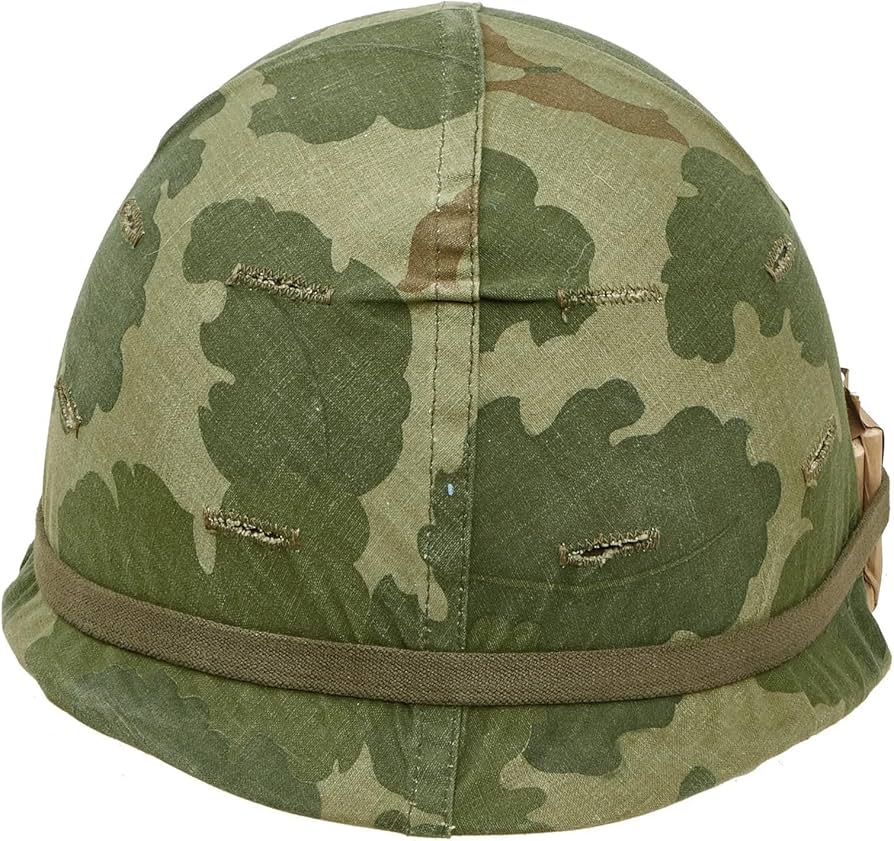 米軍ベトナム戦争M1後期スチールポットヘルメットミッチェルカバー付未使用品a Amazon.co.jp: ANQIAO ベトナム戦争 US M1 ヘルメット