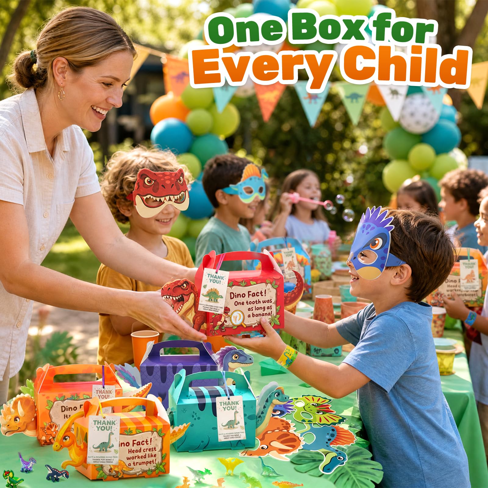LovesTown 315PCS Dinosaur Party Favors for Kids Birthday, Dino Goodie Bag Fillers Stuffers, Birthday Party Supplies Gift Set for 12 Kids, Classroom Prizes Treasure Chest Toys