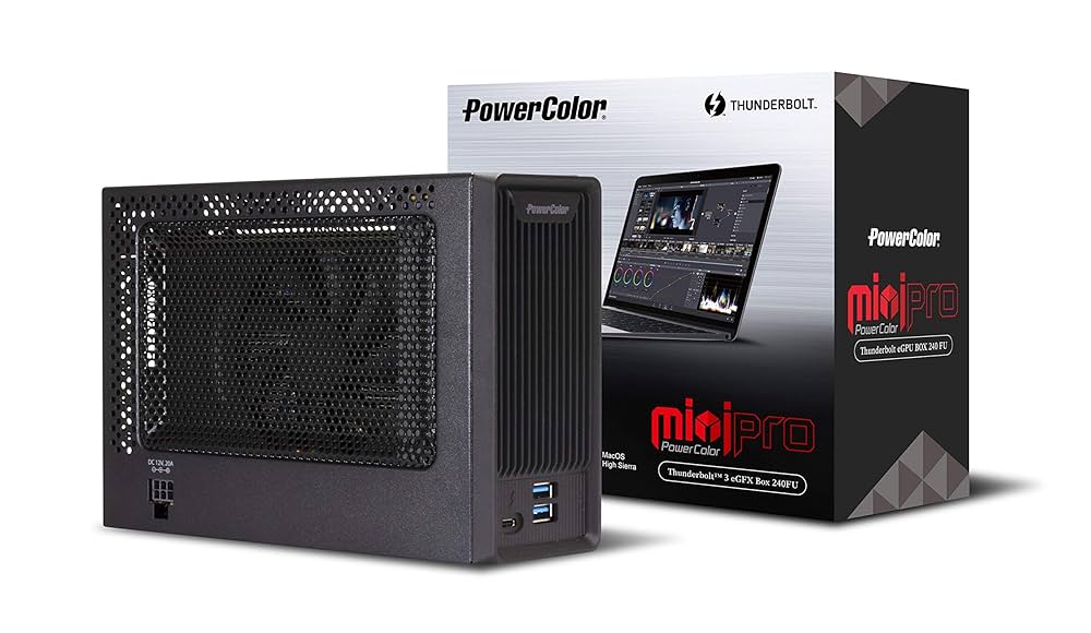 グラフィックボード・グラボ・ビデオカード PowerColor mini pro Amazon | PowerColor Mini Pro RX570 8GB eGPU Thunderbolt3 141