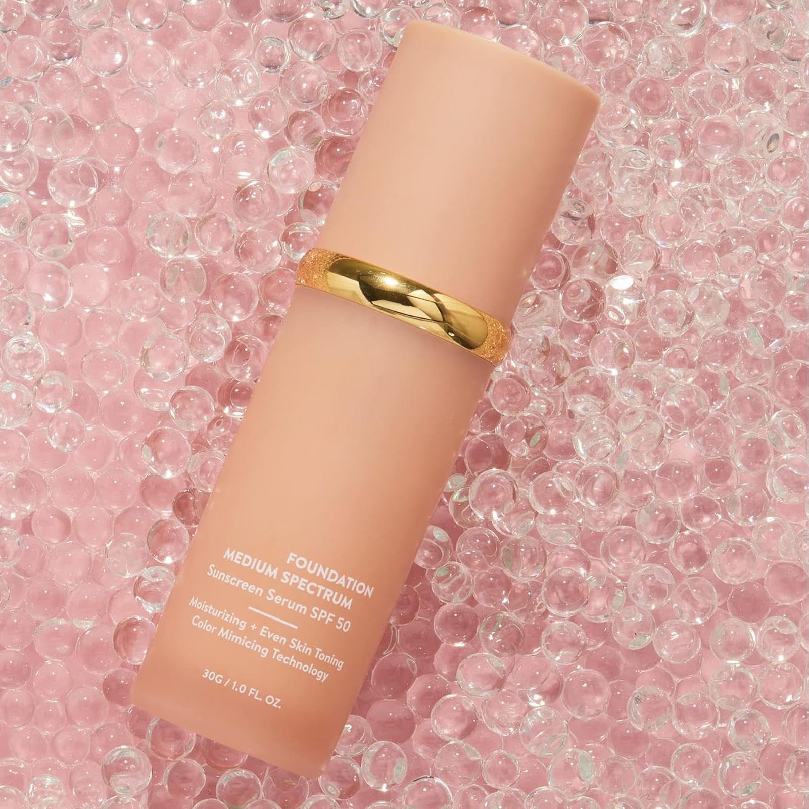 Moreeulsi 30ml Bio Mimic Foundation Medium Spectrum, Biomimic Foundation 4 In 1, Instant Pore Eraser Primer Makeup For Most Skin Type, Makeup Primer With Instant Correction