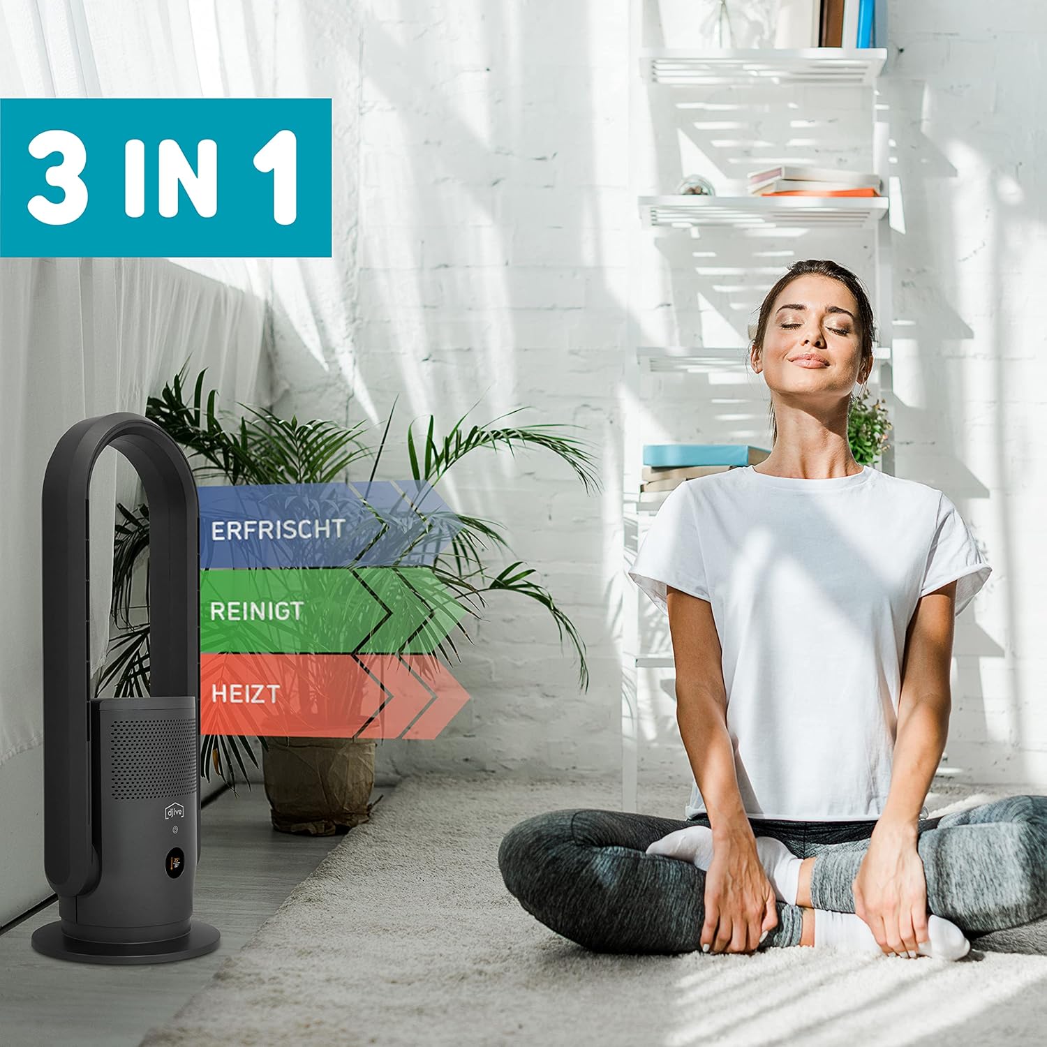 Ventilator ohne Geräusch