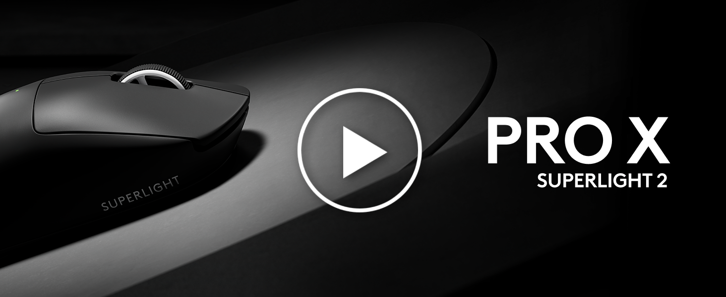 Mouse Gamer Sem Fio Logitech G PRO X SUPERLIGHT 2 com Tecnologia