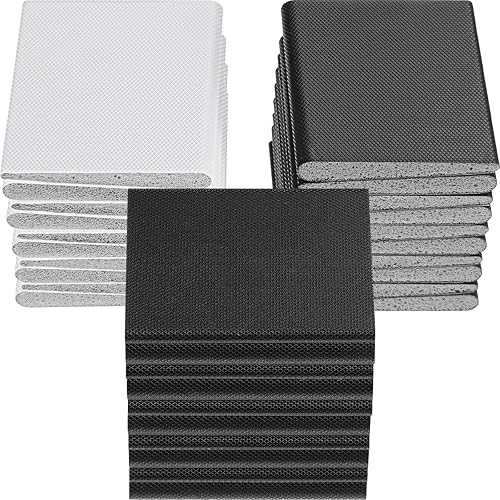 Outus 30 piezas de sello de esquina de puerta autoadhesivo para puerta exterior, burlete de corrientes de aire, marco de sellado de esquina