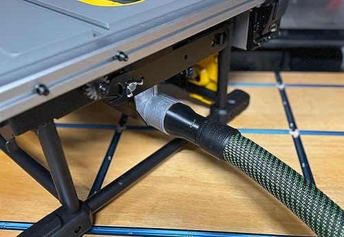 Miniatura 3 de Adaptador de manguera para puertos de recolección de polvo de 2-12 pulgadas, compatible con mangueras Festool de 1.417 in, fabricado en Estados