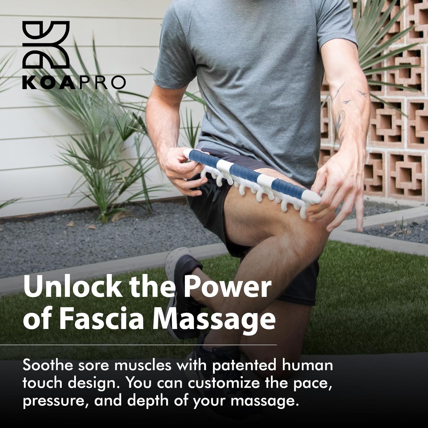 KOAPRO Facia Blaster Tool for Cellulite - Full Body Back and Neck Massager for Pain Relief, Deep Tissue Muscle Massage for Legs, Trigger Points, Myofascial and Fascia Release Tool Alleviates Tension - Image 6